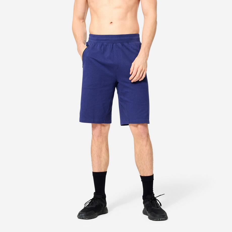 DOMYOS  Shorts homme regular fit coton 