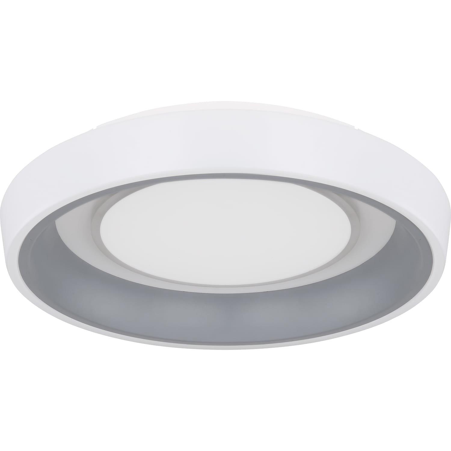 mutoni Plafonnier Tabano métal blanc 1xLED  