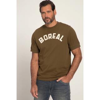 JP1880  T-shirt avec flocage, manches courtes avec bord-côte - jusqu'au 8 XL 