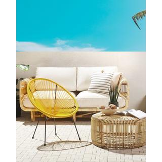 Beliani Set mit 2 Stühlen aus PE Rattan Modern ACAPULCO II  