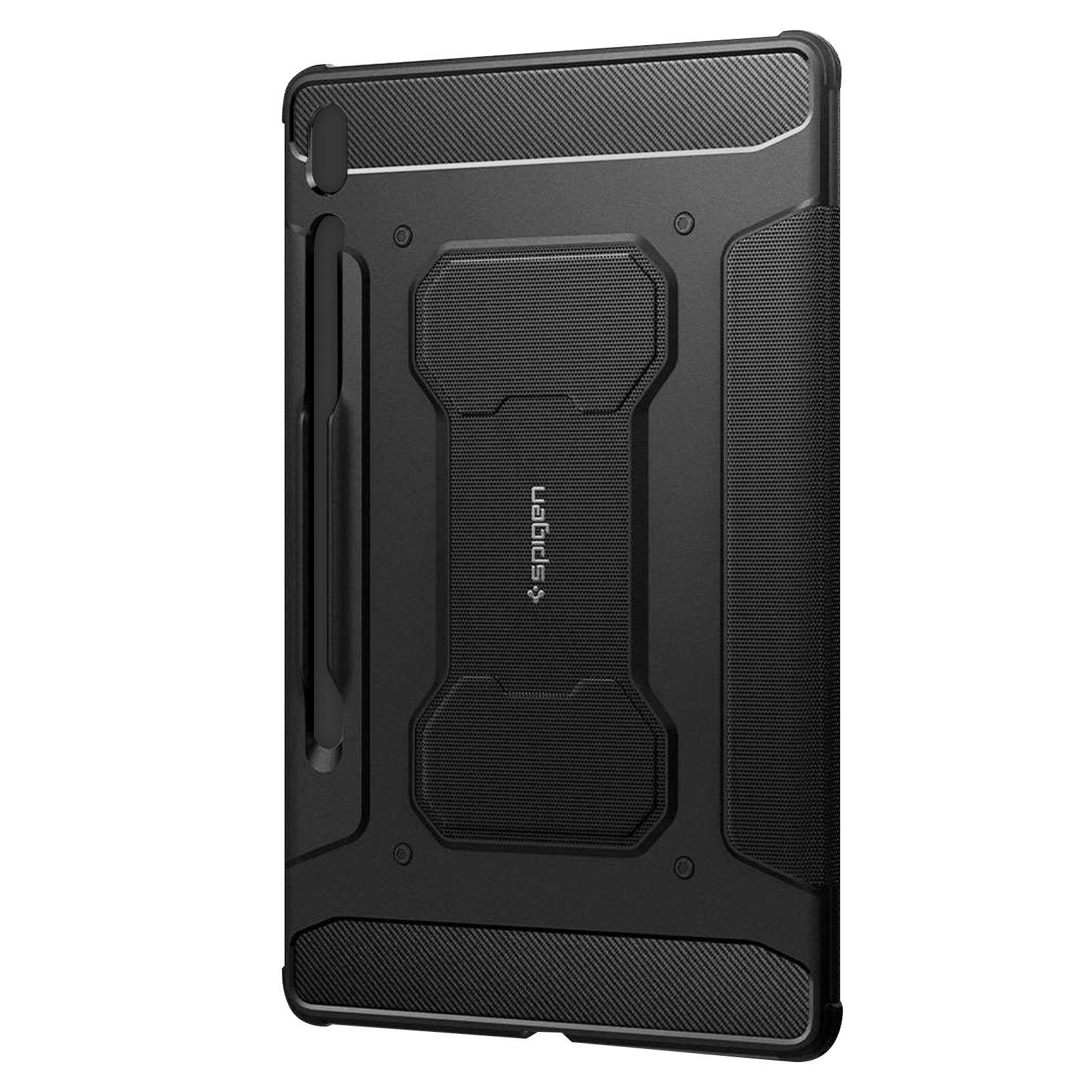 spigen  Custodia Samsung Tab S7 FE Spigen nera 