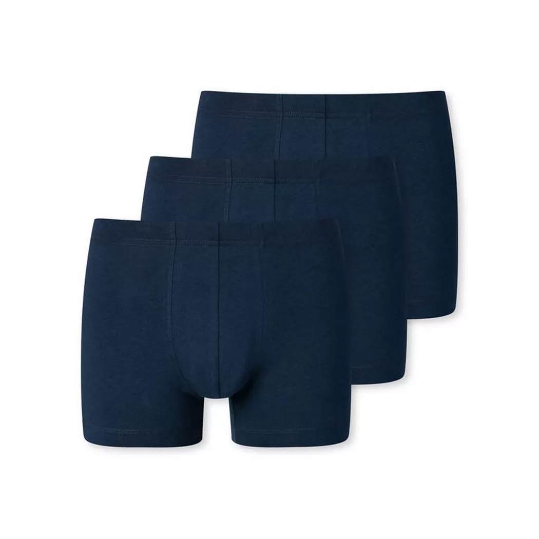 Schiesser - Pantaloncini essenziali, per uomo, Blu, Größe M