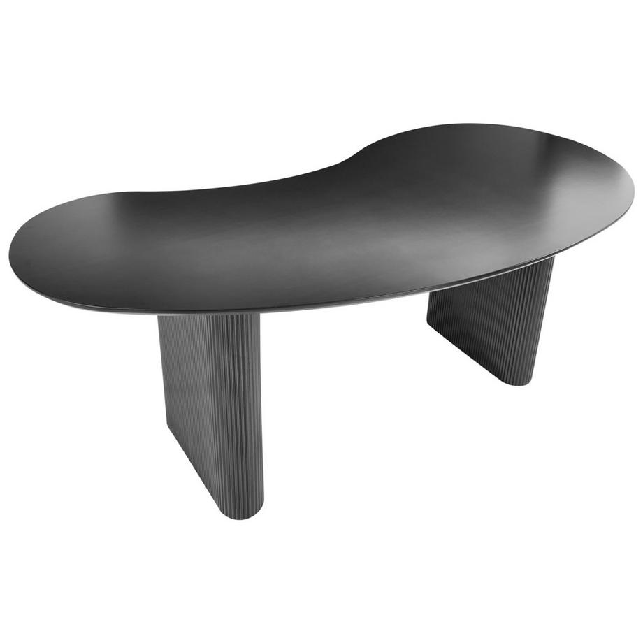 Beliani Tavolo da pranzo en Fibra a media densità (MDF)  PEERY  