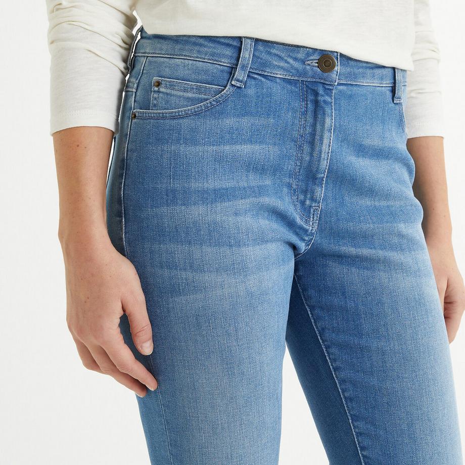 La Redoute Collections Jeans Regular Fit Straight Leg Denim Stretch  