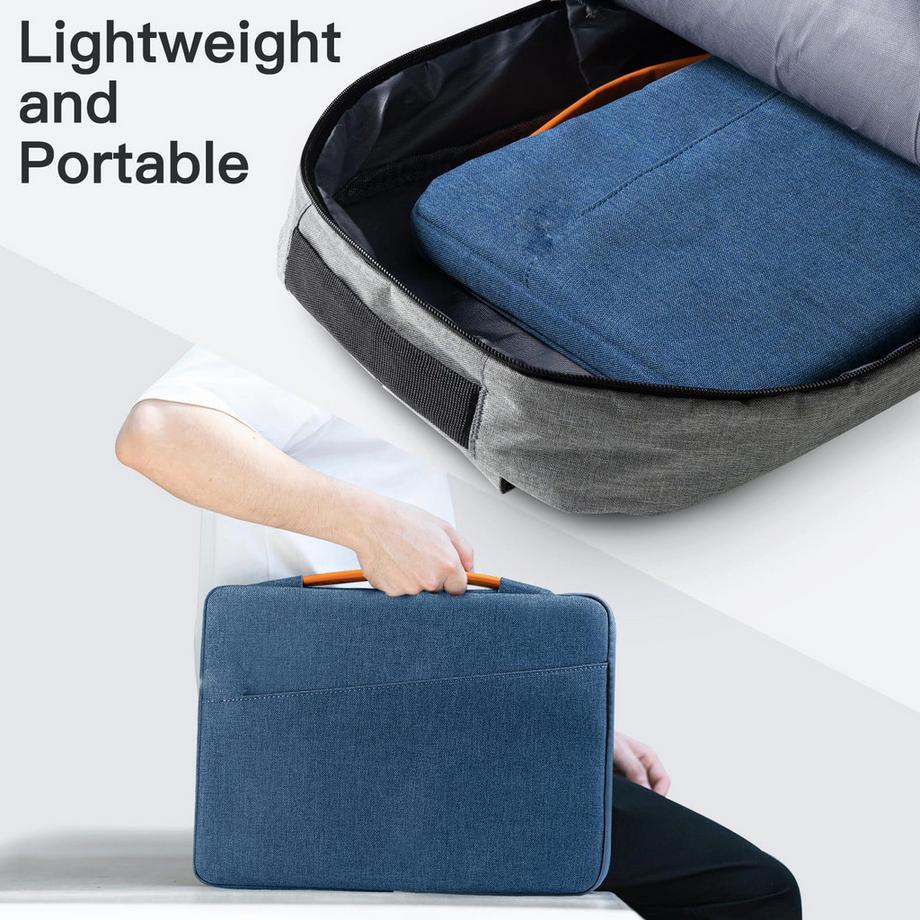 Only-bags.store Housse d'ordinateur portable pour MacBook Air Pro avec poignée  