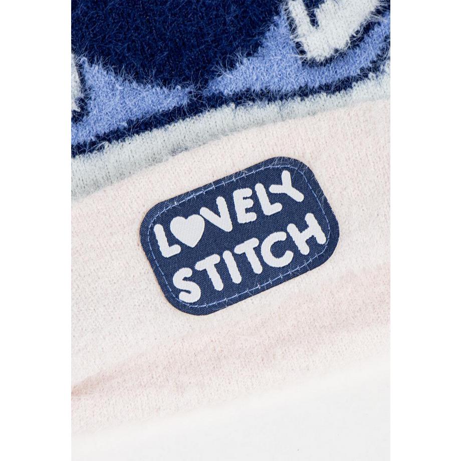 Disney  Strickmütze Lovely Stitch Blue 