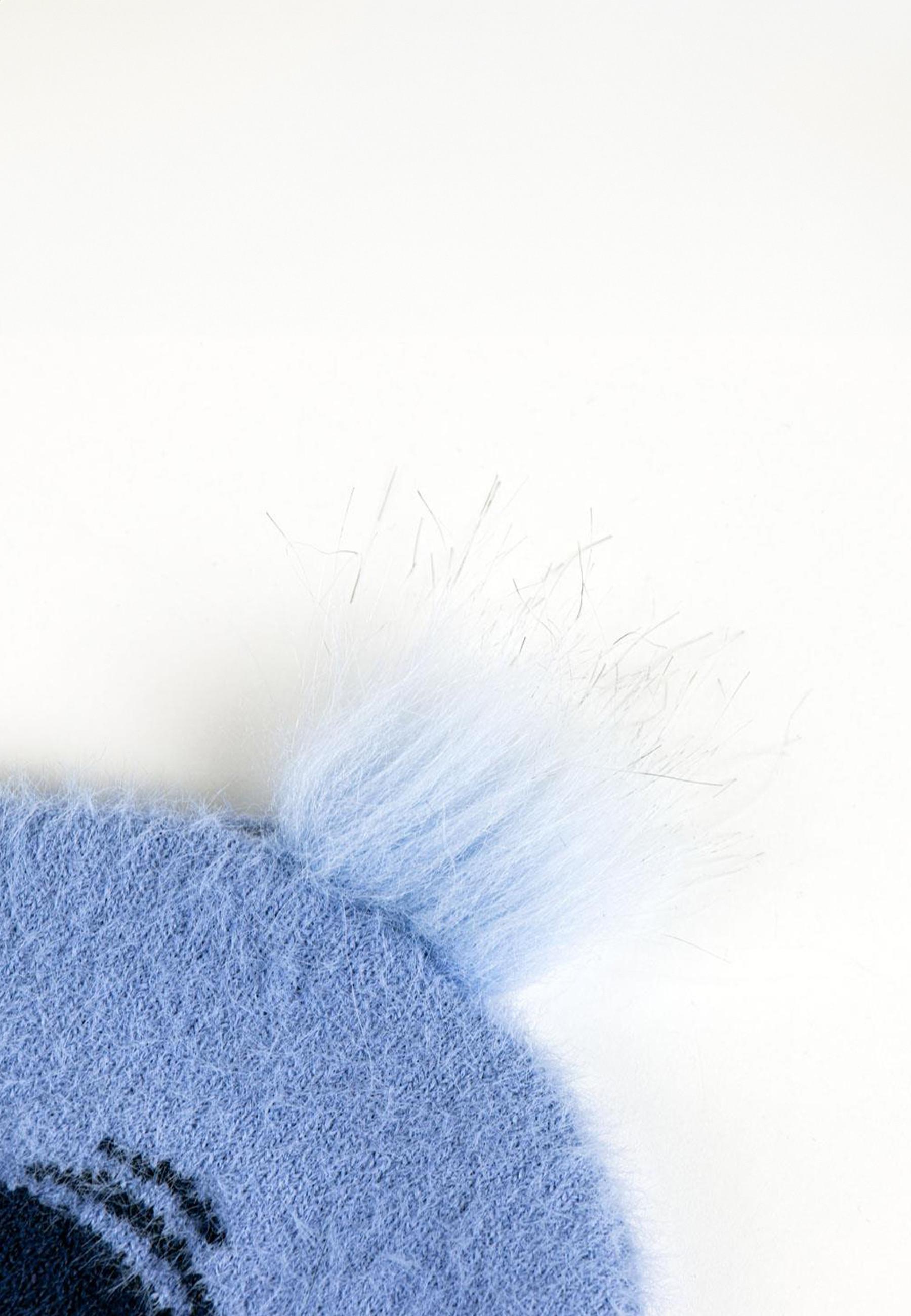 Disney  Strickmütze Lovely Stitch Blue 