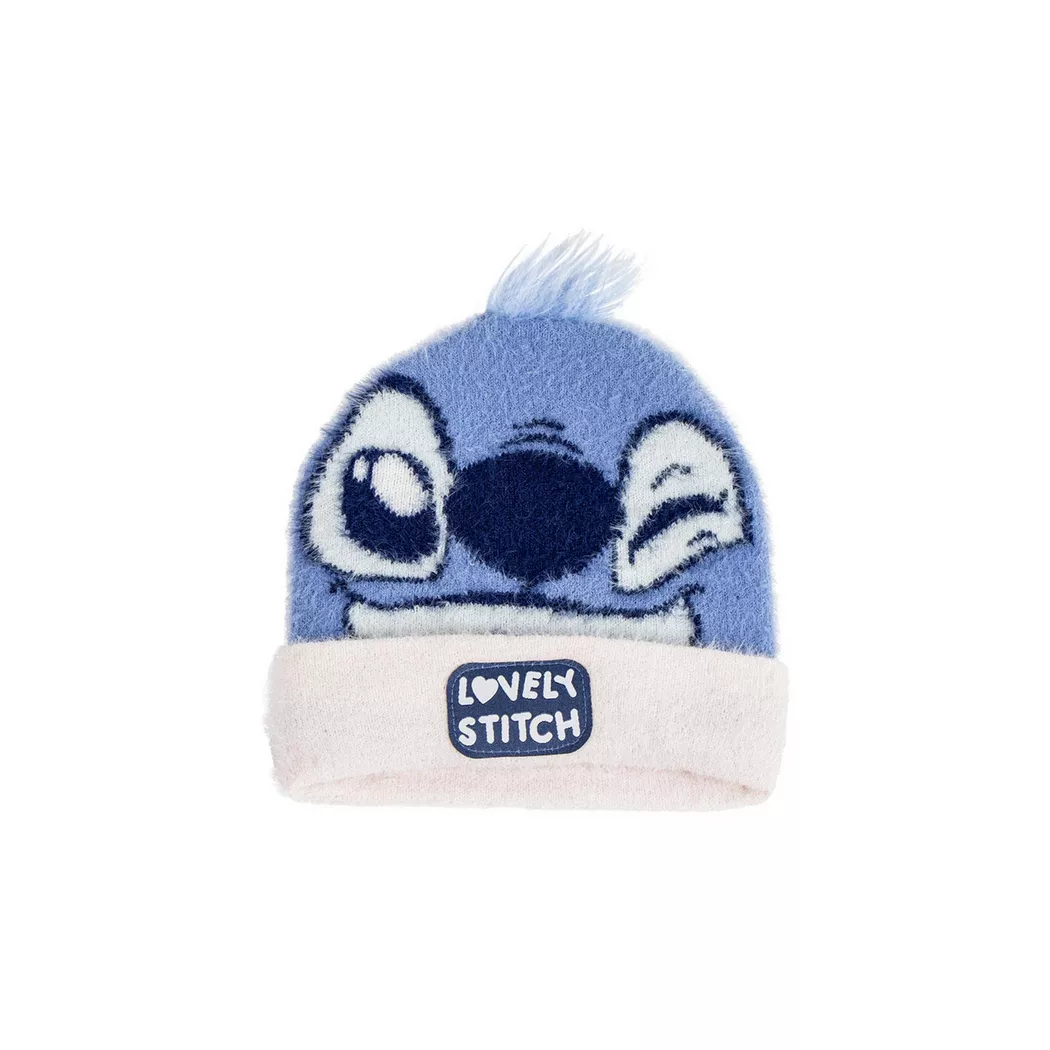 Disney - Strickmütze Lovely Stitch Blue, M/L, Multicolor