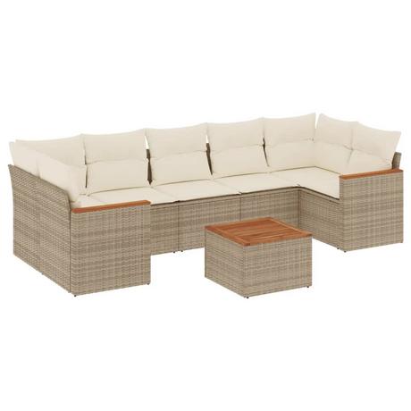 VidaXL Garten sofagarnitur poly-rattan  