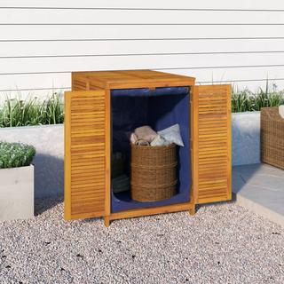 VidaXL Boîte de rangement de jardin bois d'acacia  