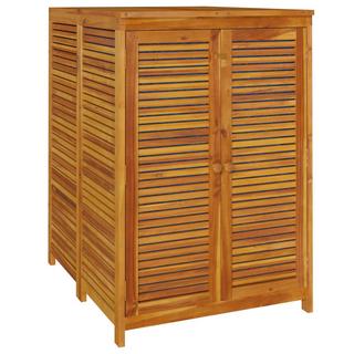 VidaXL Boîte de rangement de jardin bois d'acacia  