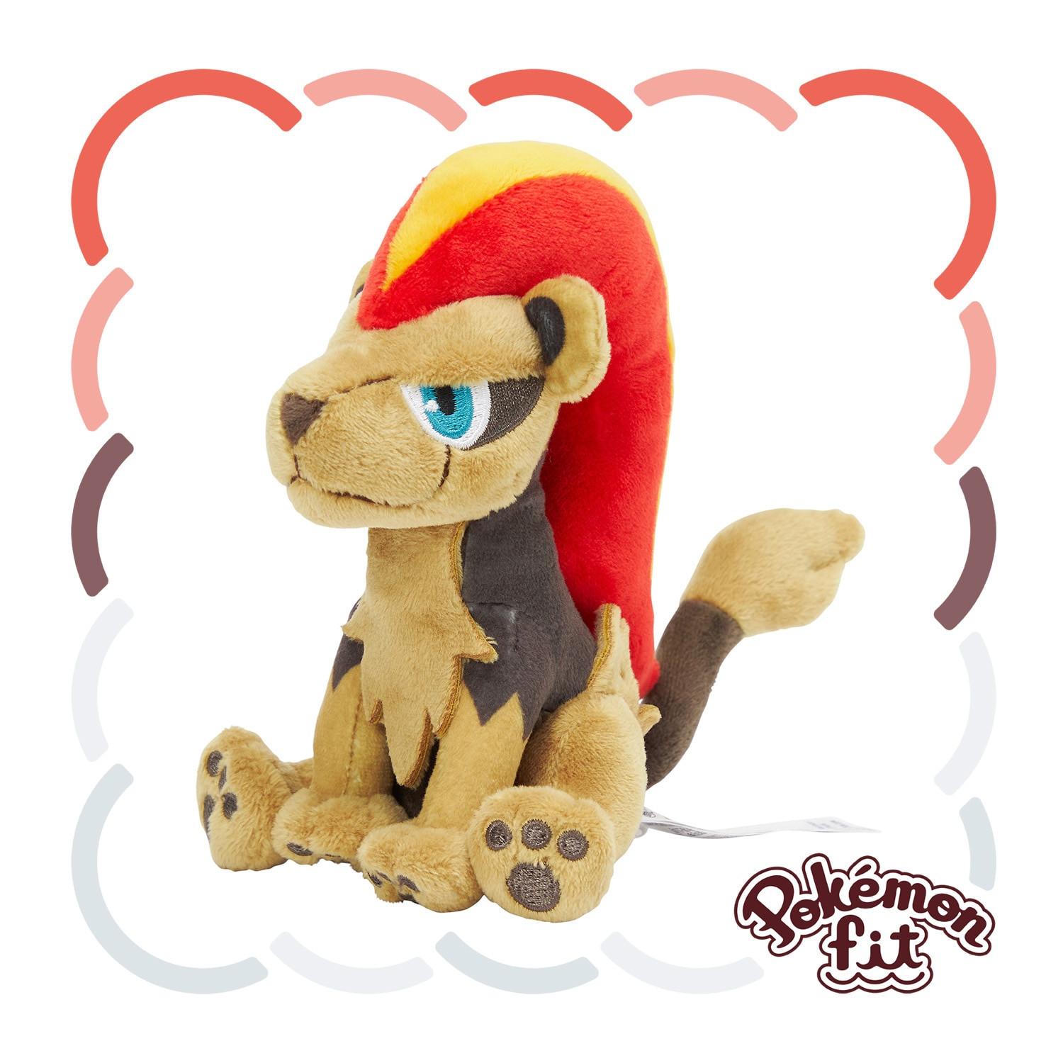 Pokémon  Pyroar Female Sitting Cuties Plush 