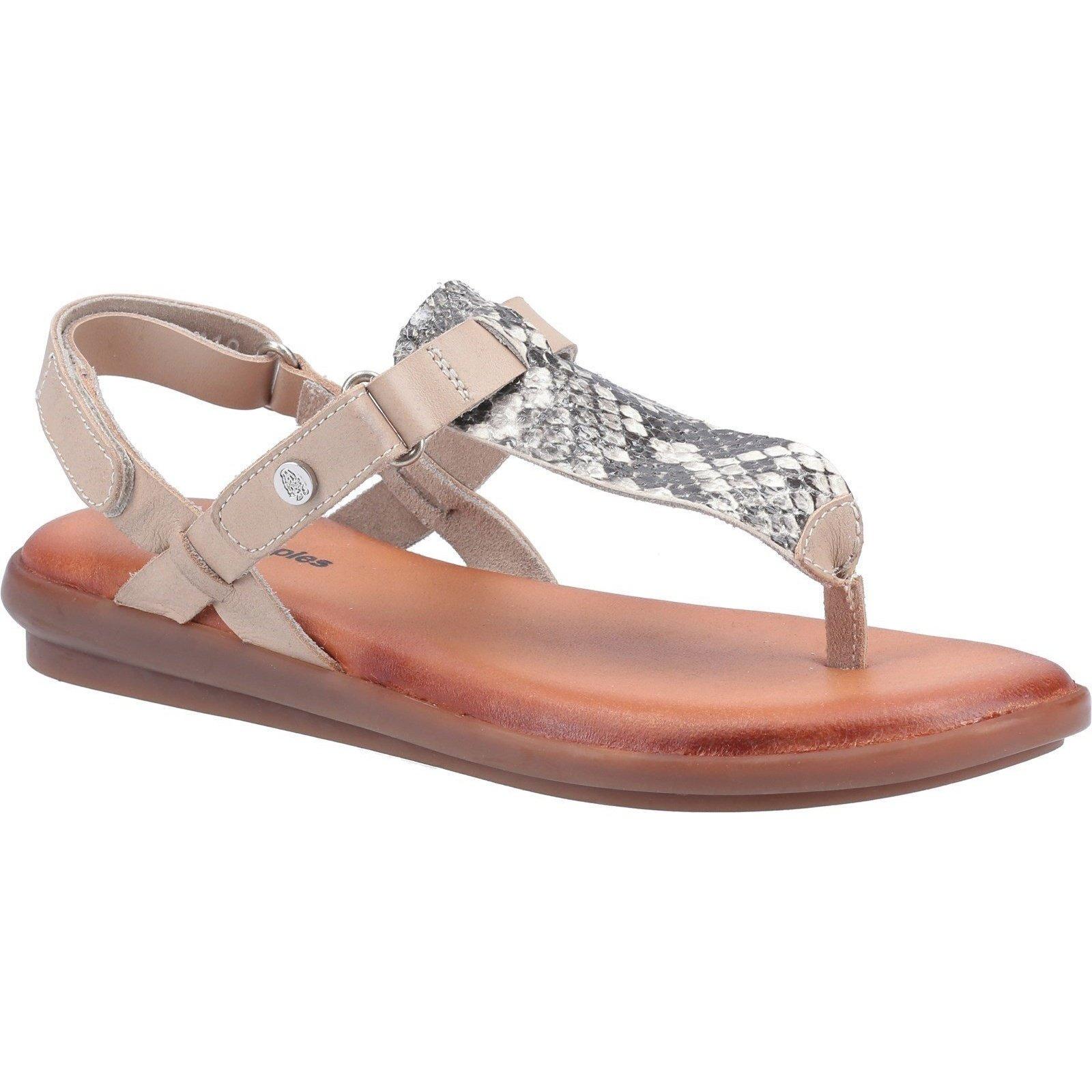 Hush Puppies  Sandalen Norah, Schlangenmuster, Leder 