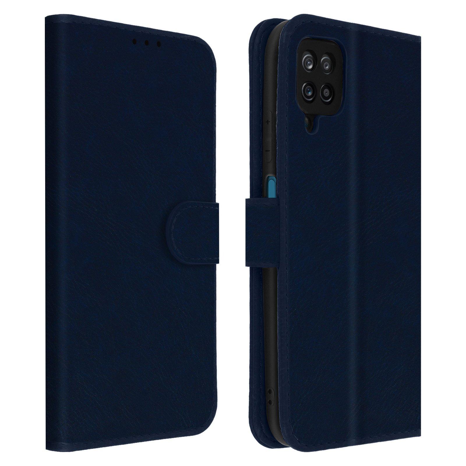 Avizar  Custodia folio per Galaxy A12 Blu 