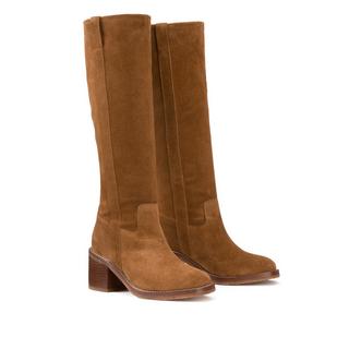 La Redoute Collections  Stiefel aus Veloursleder 