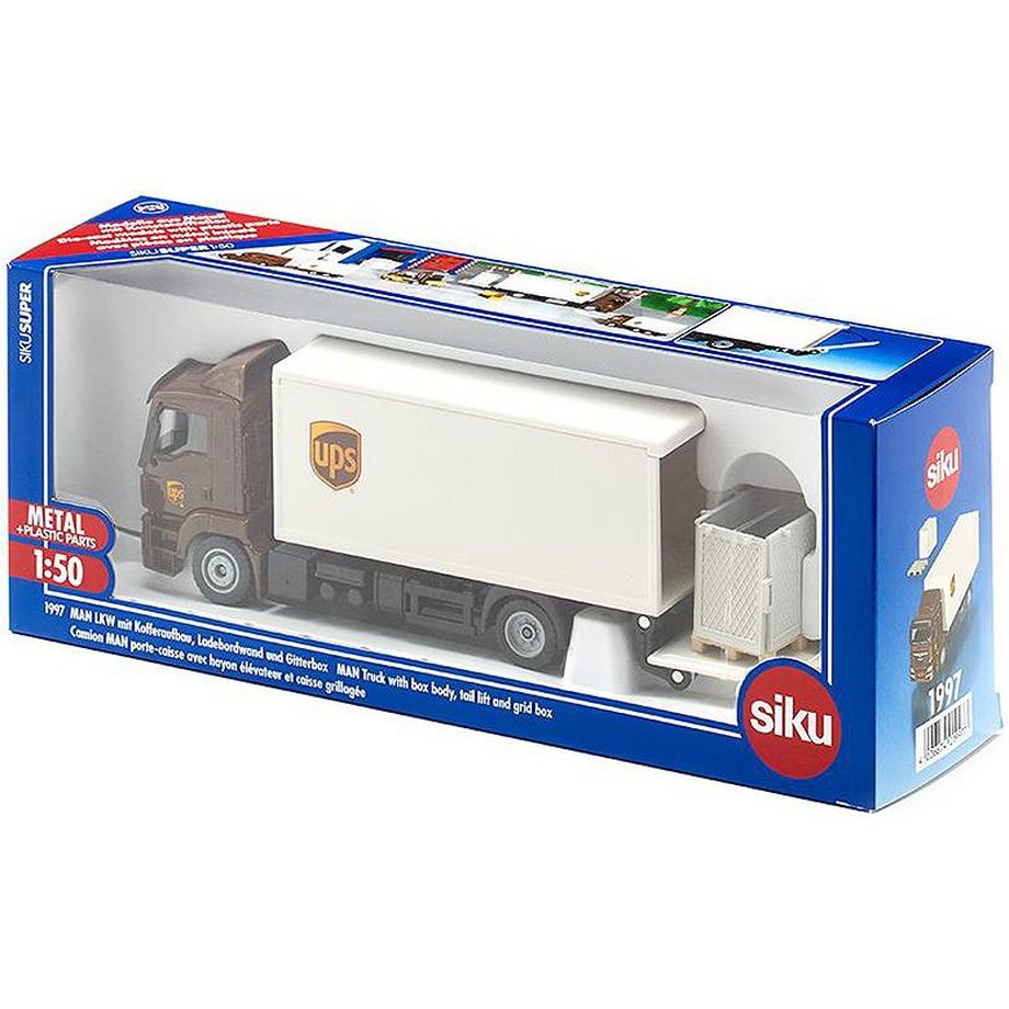 siku  Super MAN LKW mit Kofferaufbau (1:50) 