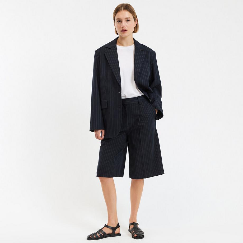 La Redoute Collections Bermuda a righe con pinces  