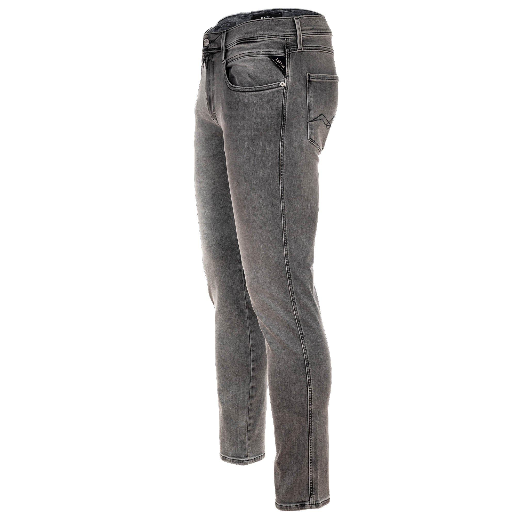 REPLAY Anbass Hyperflex Stretch Slim Fit Jeans  