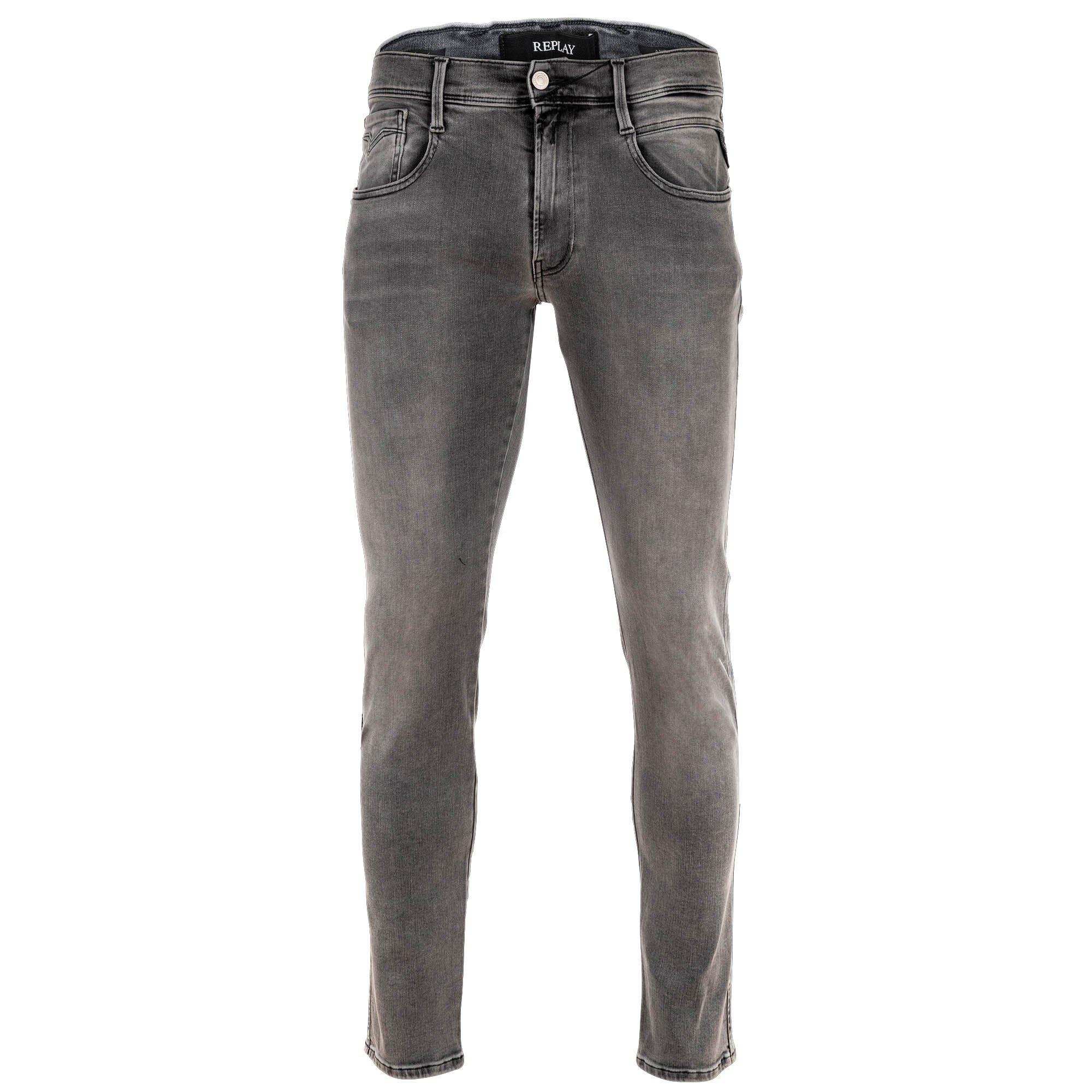 REPLAY Anbass Hyperflex Stretch Slim Fit Jeans  
