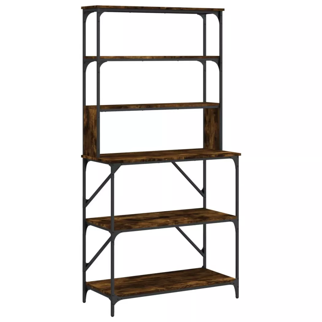 VidaXL - Bäckerregal holzwerkstoff, One Size, Braun