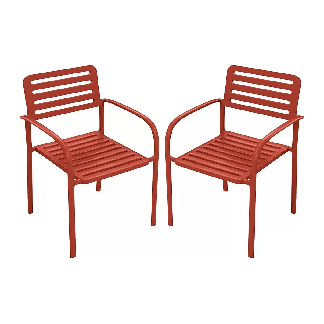 Vente-unique - Gartenstuhl NILY, One Size, Orange