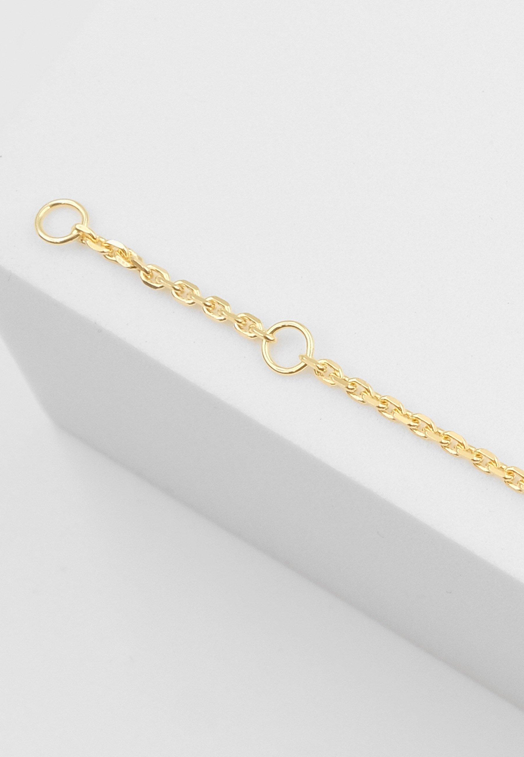 MUAU Schmuck  Bracelet Anker Gelbgold 750, 1.8mm, 14cm 