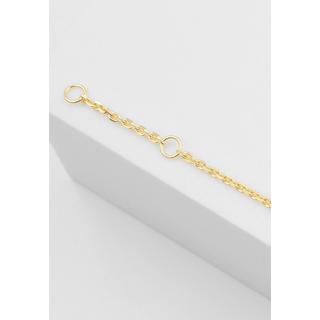 MUAU Schmuck  Bracelet Anker Gelbgold 750, 1.8mm, 14cm 