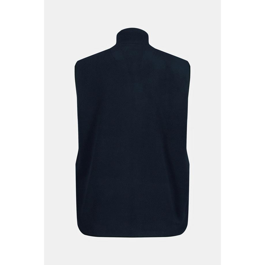 JP1880 Gilet in pile Plus Size Collo alto Tasca a marsupio  