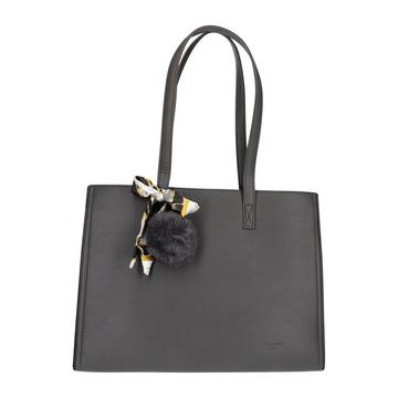 Sac cabas avec foulard Gris