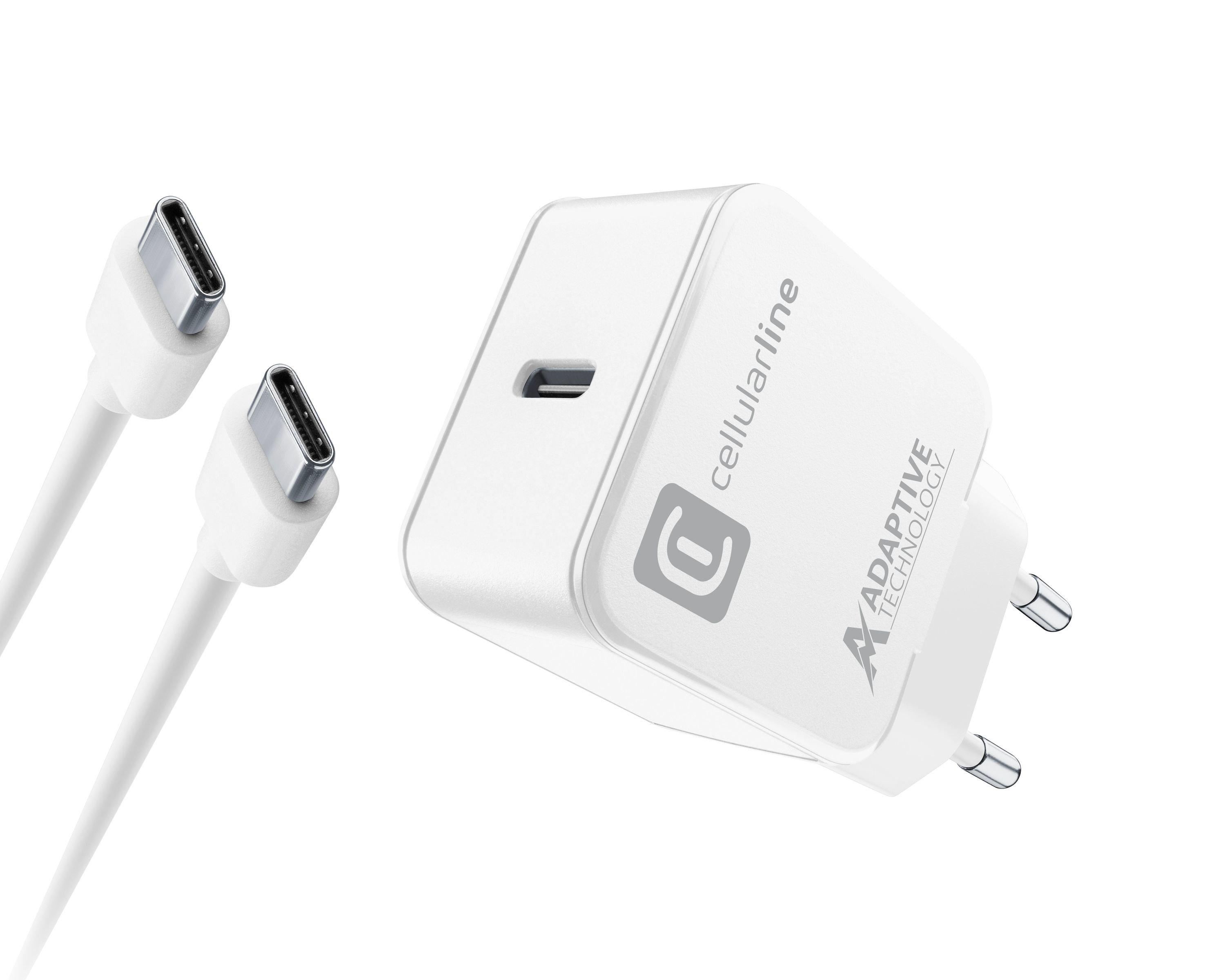 Image of Cellularline USB-C Charger Kit 15W