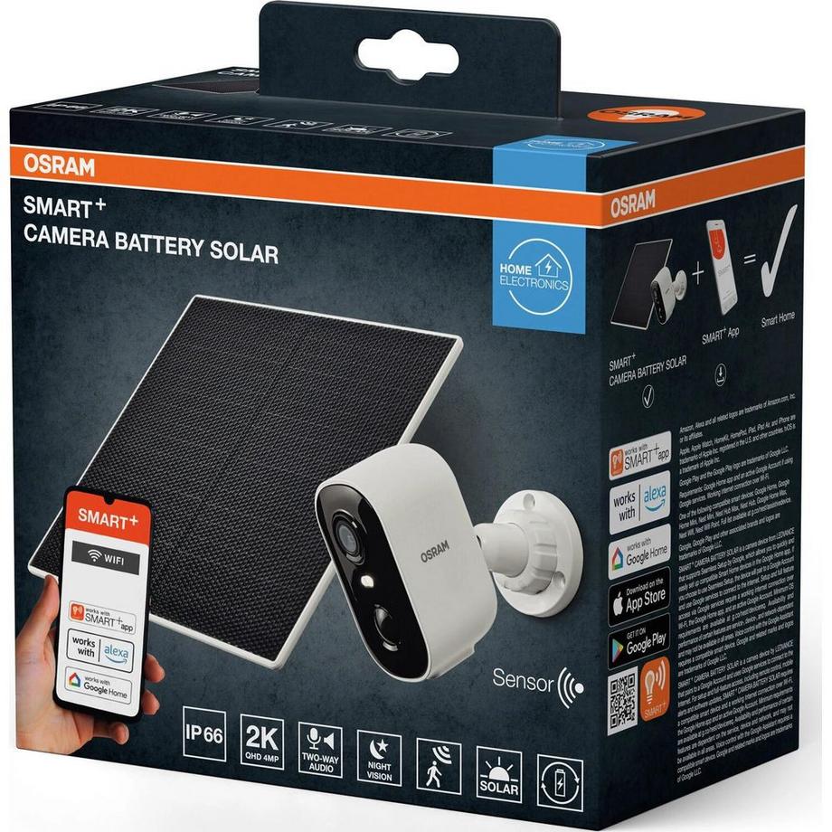 Osram  Caméra extérieure à batterie  Smart+ 