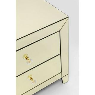 KARE Design Commode Small Luxury Champagne 2 tiroirs  