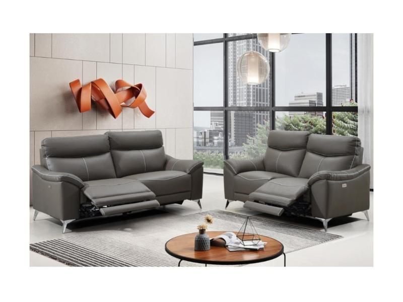 Image of Relaxgarnitur elektrisch 3+2 METRONOMY Leder Relaxgarnitur elektrisch 3+2 METRONOMY Leder