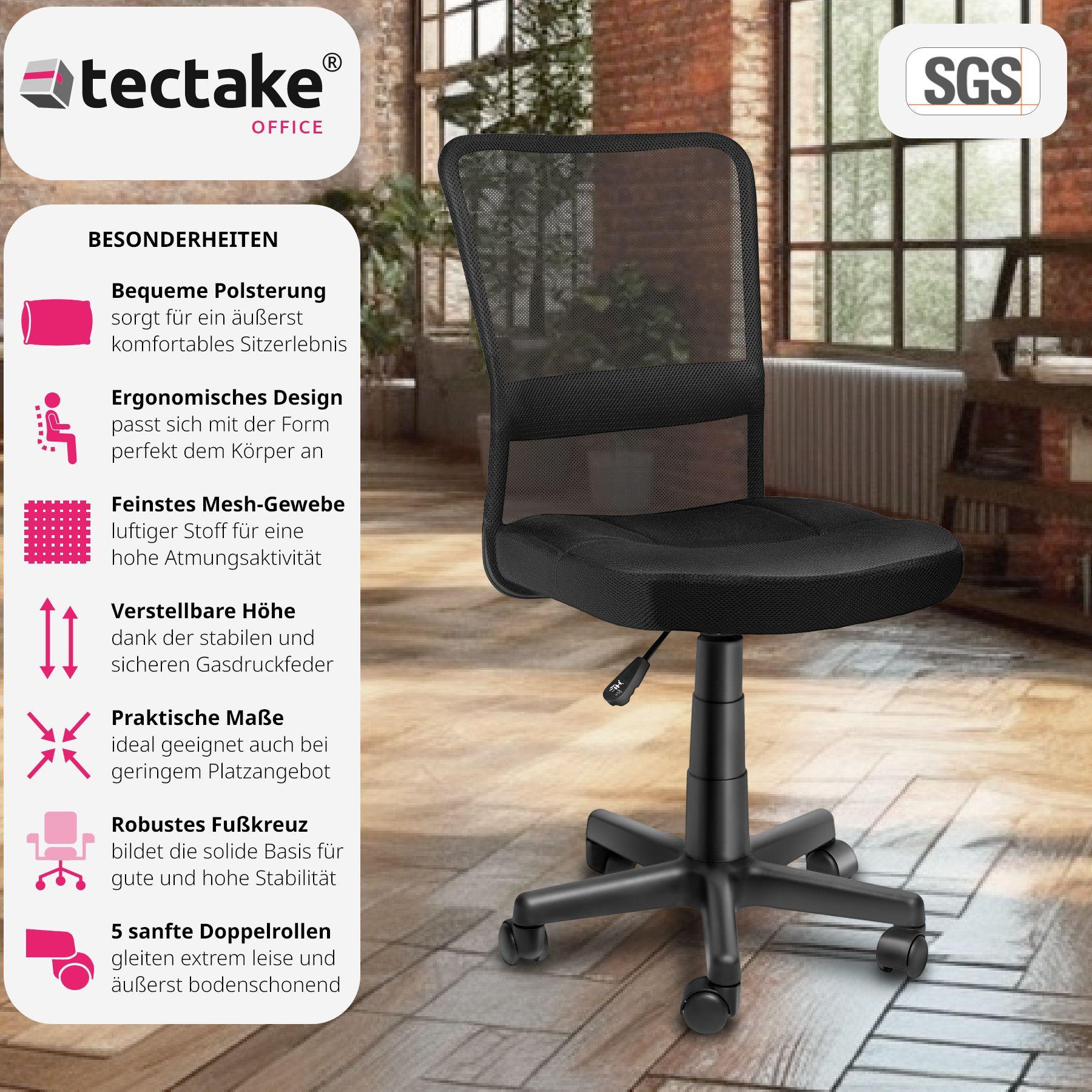 Tectake Chaise de bureau Patrick  