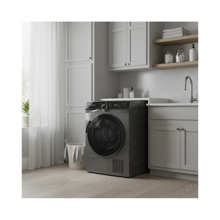 Kibernetik Kibernetik FLTR514 FusionLine Sèche-linge à pompe à chaleur 9kg Classe C Titan  