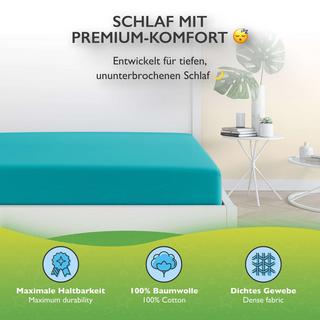 etérea Himmlische Qualität Topper Drap housse Comfort Jersey  