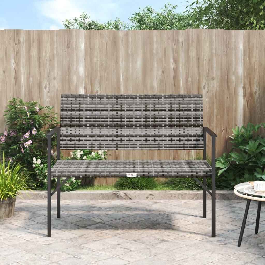 VidaXL Gartenbank poly-rattan  