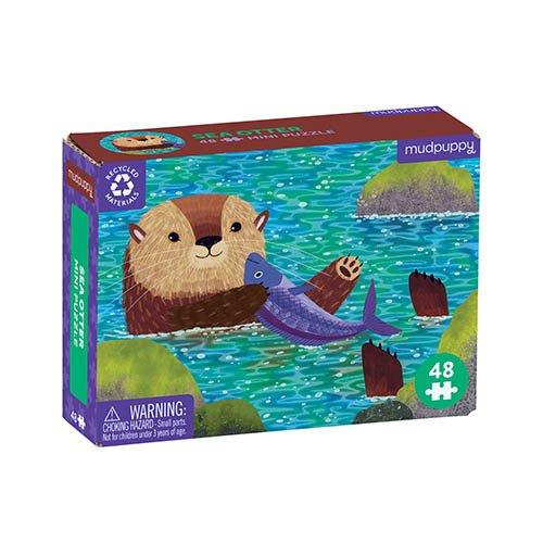 mudpuppy  Mini Puzzle 48pcs / Sea Otter 