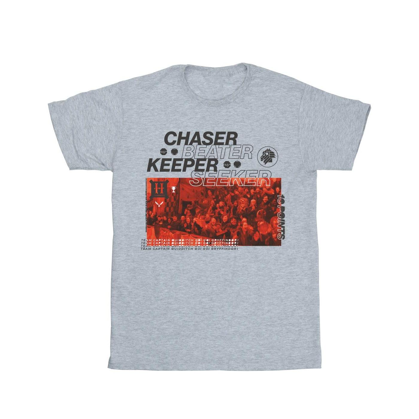 Image of Go Go Gryffindor Tshirt Damen Grau XL