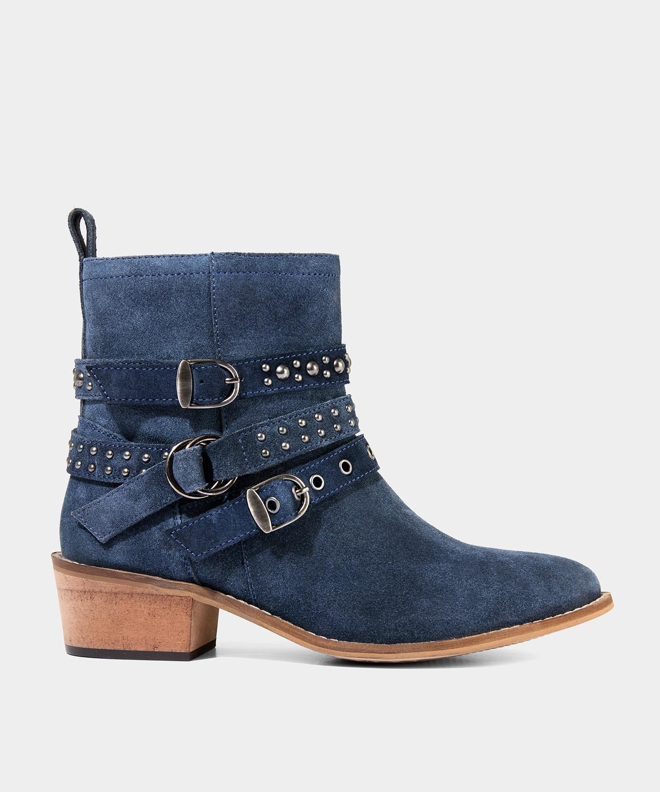 Joe Browns  Wildleder-Stiefeletten mit seitlichem Reißverschluss & Nieten 