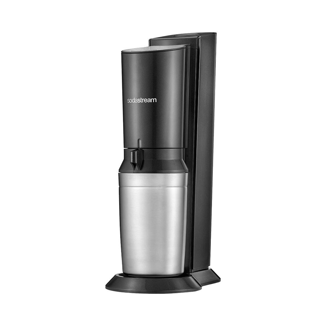 sodastream Crystal blackmetal inkl. 1 Glaskaraffen Quick Connect  