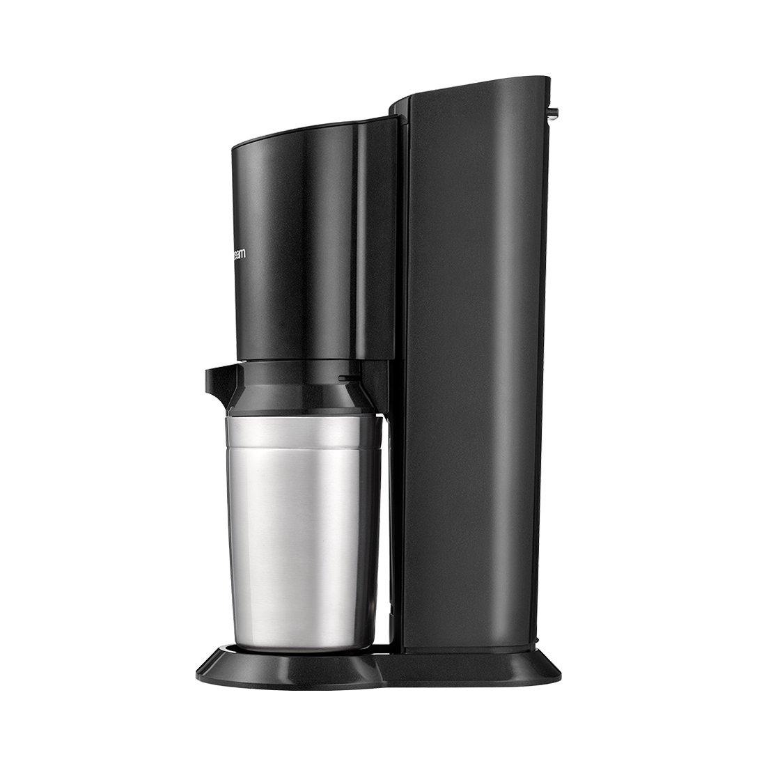 sodastream Crystal blackmetal inkl. 1 Glaskaraffen Quick Connect  