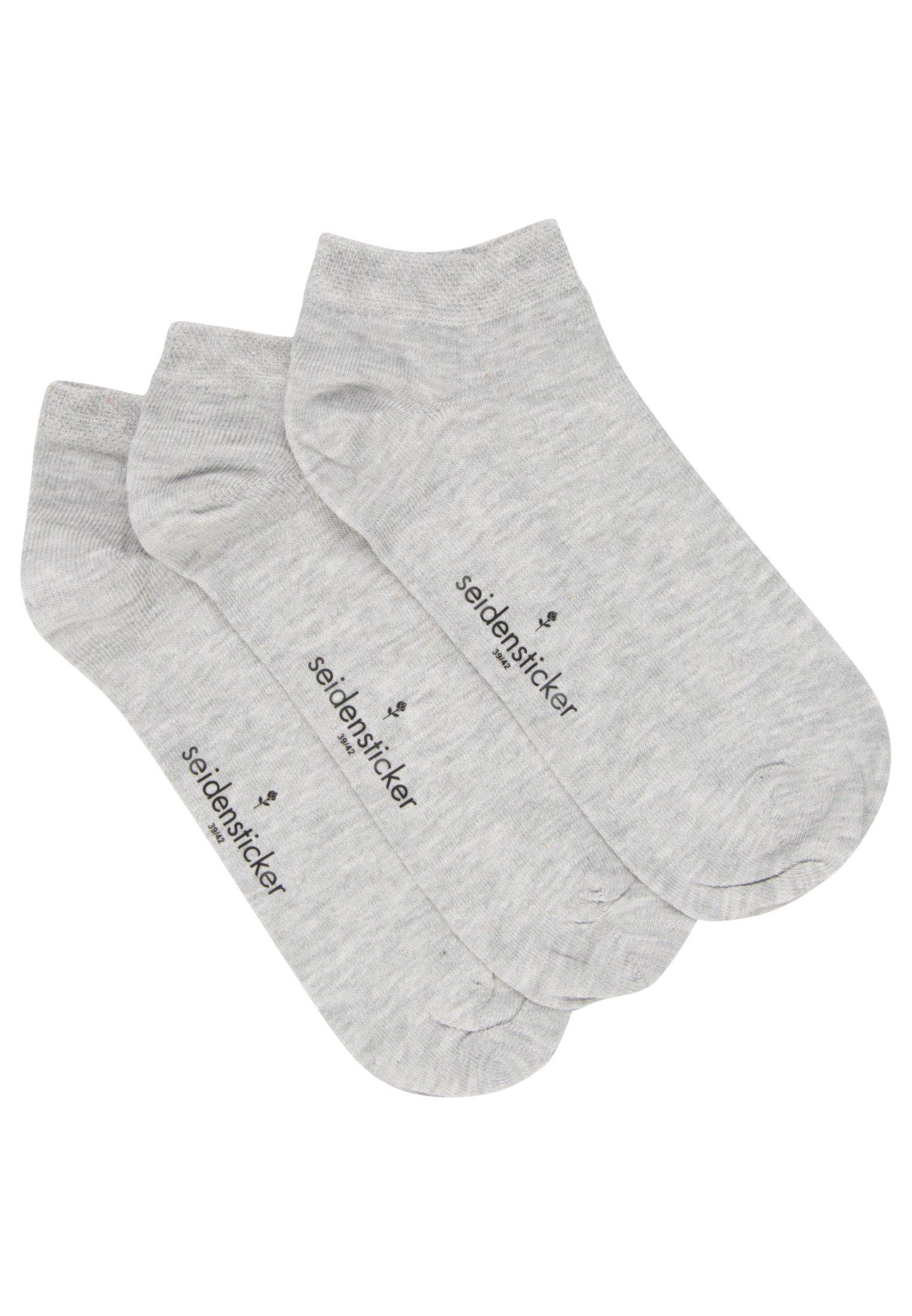 Image of Socken Fit Uni Herren Taubengrau 39-42