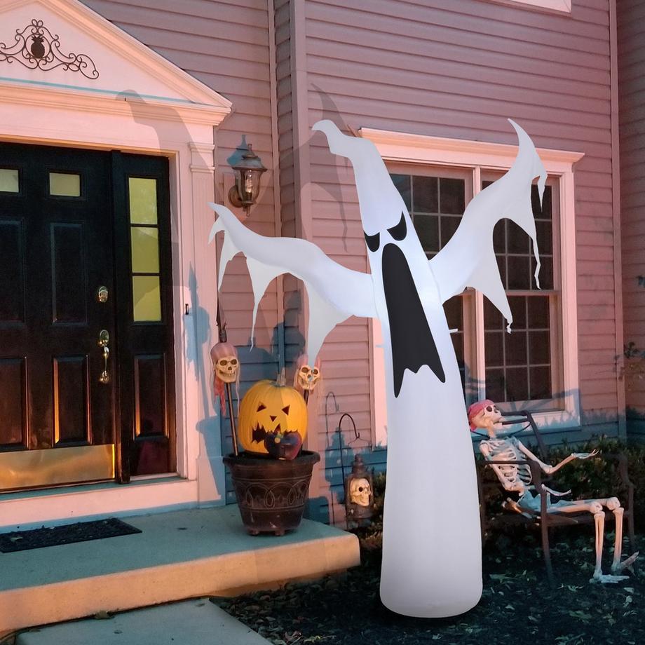 HOMCOM Fantôme gonflable d'Halloween  