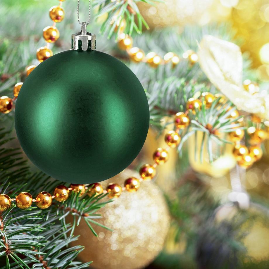 Northix Ensemble de boules de Noël mates  