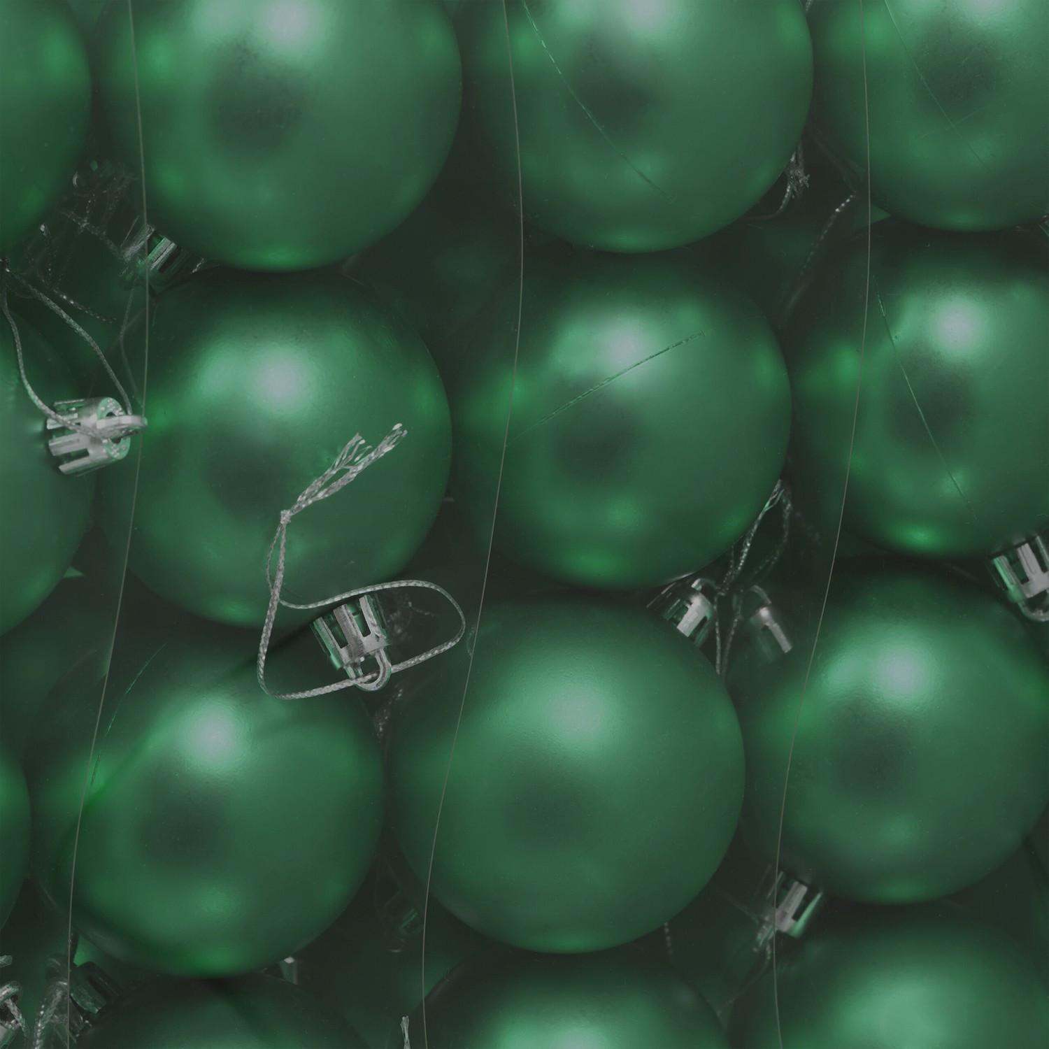 Northix Set di palline di Natale opache  