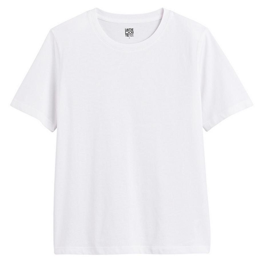 La Redoute Collections Rundhals Kurzarm T-Shirt  