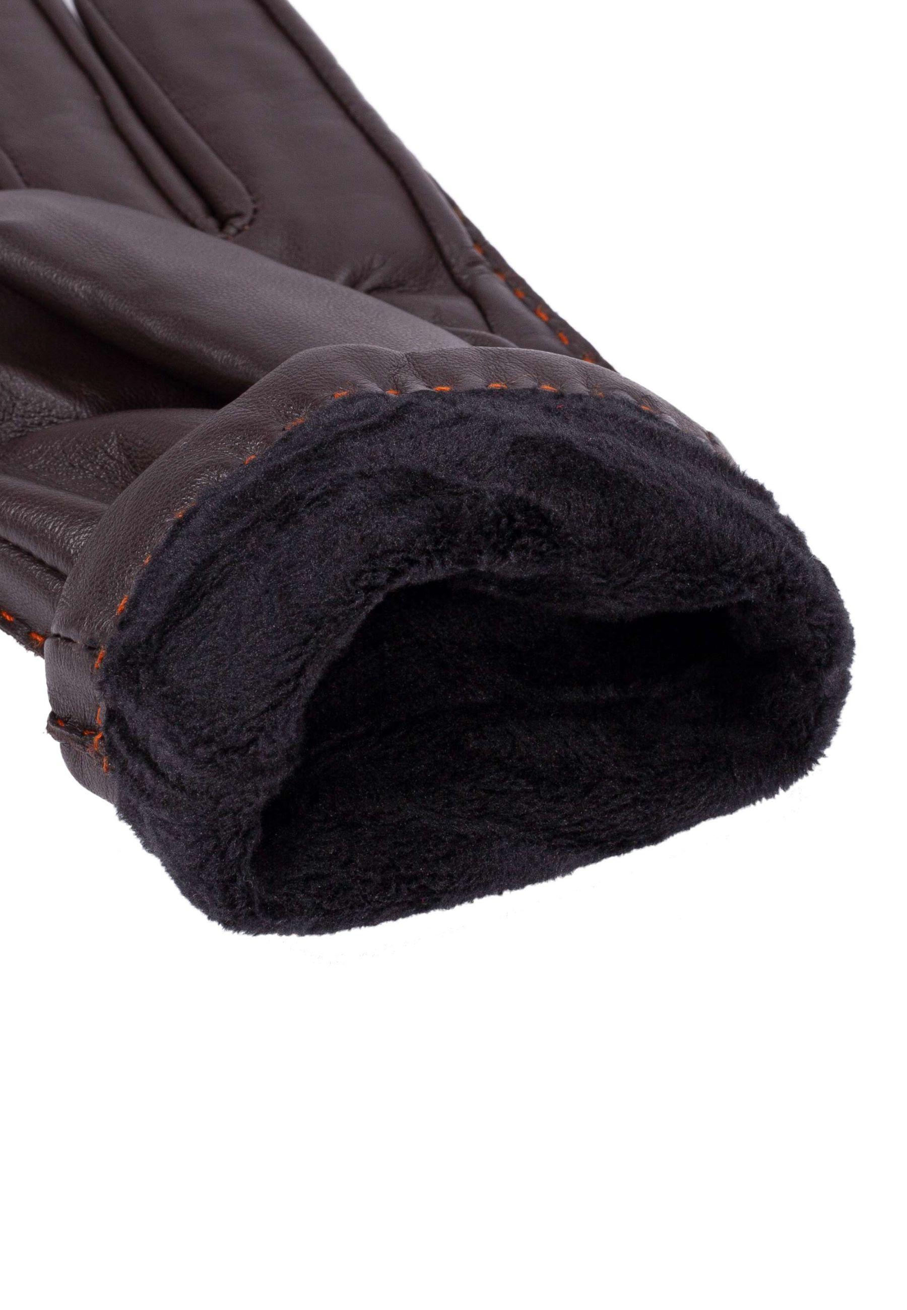 KESSLER  Gants cousus main "MILLIE" en cuir d'agneau premium avec fonction tactile 