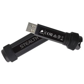 Corsair  Corsair Flash Survivor Stealth USB-Stick 64 GB USB Typ-A 3.2 Gen 1 (3.1 Gen 1) Schwarz 