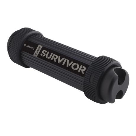 Corsair  Corsair Flash Survivor Stealth USB-Stick 64 GB USB Typ-A 3.2 Gen 1 (3.1 Gen 1) Schwarz 